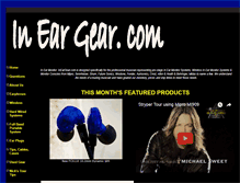 Tablet Screenshot of ineargear.com